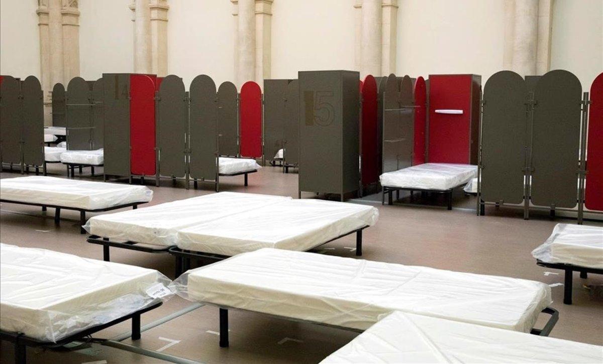 Una sala habilitada para acoger a las mujeres. Una sala habilitada para acoger a las mujeres.