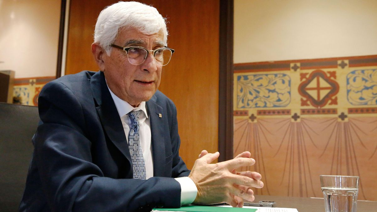 Manel Balcells, ’conseller’ de Salut, durante la entrevista con EL PERIÓDICO. Manel Balcells, ’conseller’ de Salut, durante la entrevista con EL PERIÓDICO.