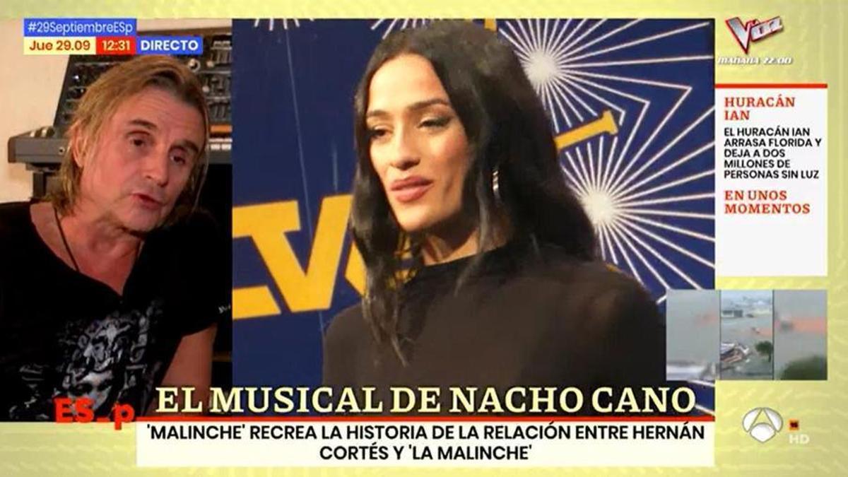 Nacho Cano habla de Chanel tras apearse de su musical Malinche en el último momento