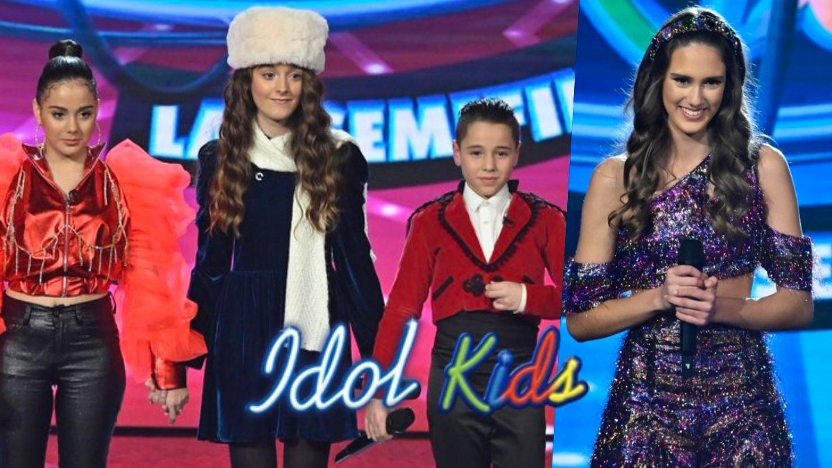 Montserrat, Natalia, Alex y Anne, finalistas de ’Idol Kids’. Montserrat, Natalia, Alex y Anne, finalistas de ’Idol Kids’.