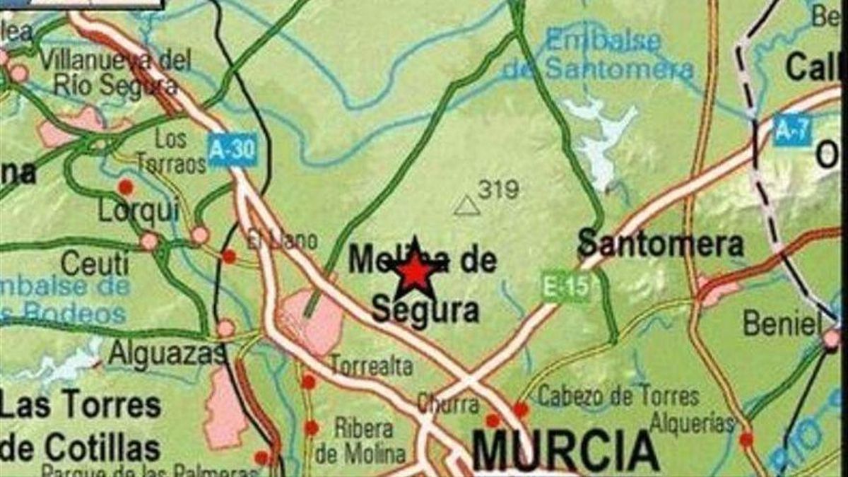 Un intens terratrèmol sacseja diverses localitats de Múrcia en plena matinada Un intens terratrèmol sacseja diverses localitats de Múrcia en plena matinada