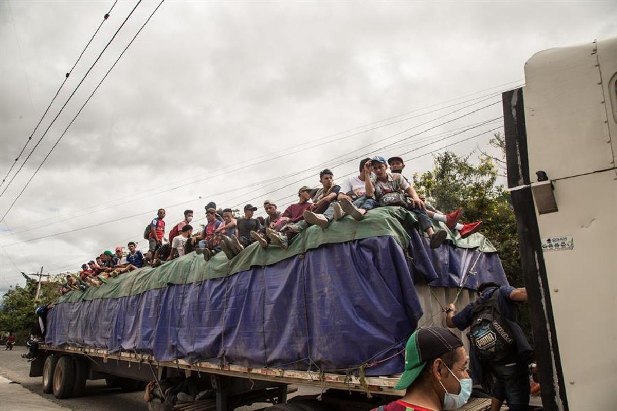 Bloqueada En Guatemala La Caravana Con 9 000 Migrantes Rumbo A Eeuu