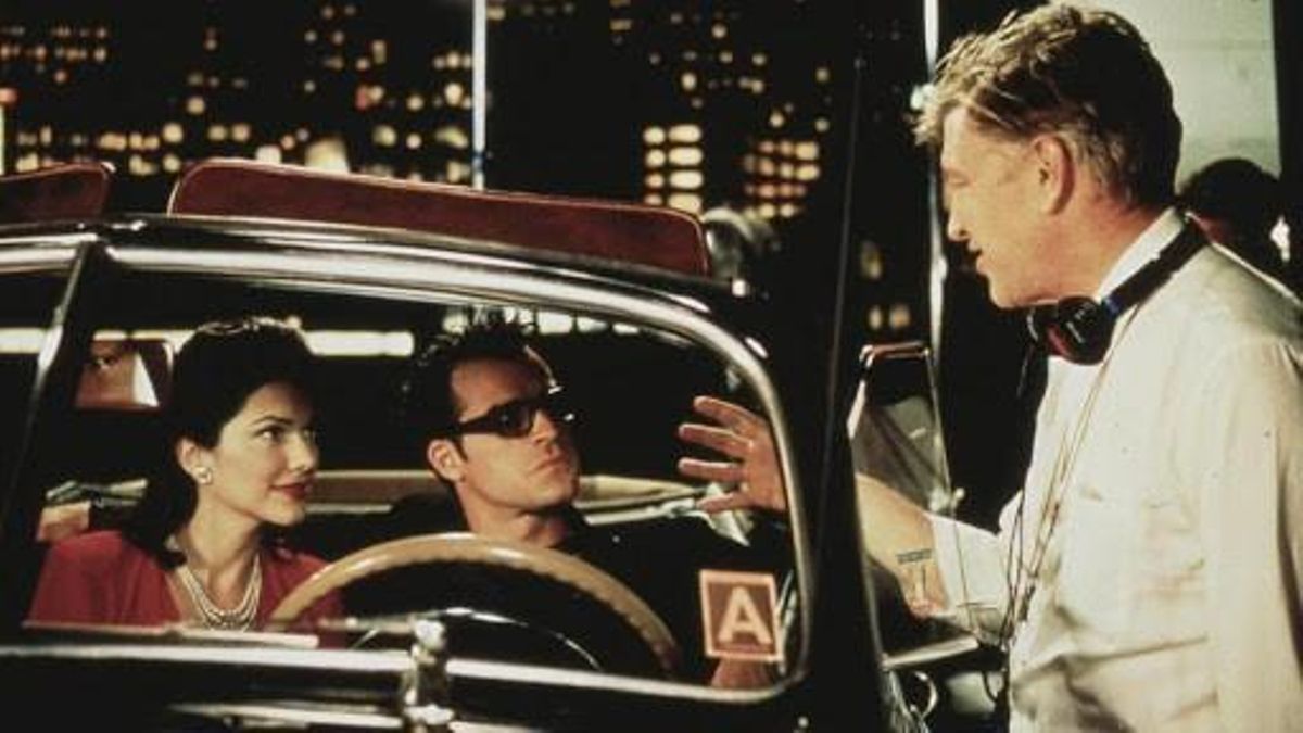 David Lynch, en el rodaje de ’Mulholland Drive’. David Lynch, en el rodaje de ’Mulholland Drive’.
