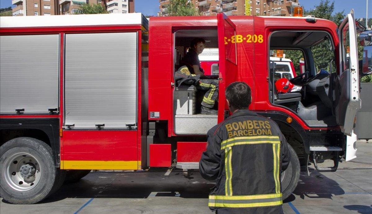 Bomberos de Barcelona. Bomberos de Barcelona.