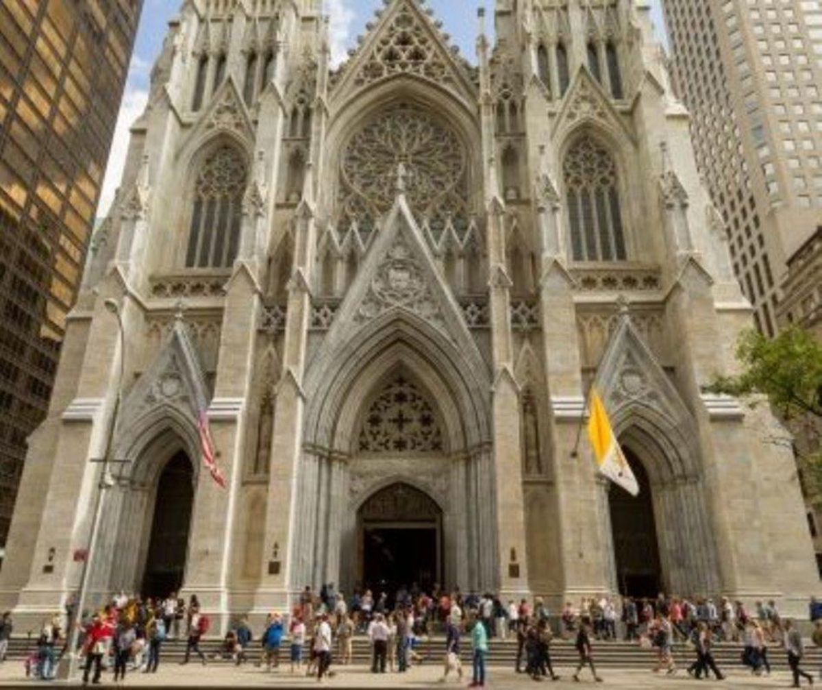 La catedral de Saint Patrick en Nueva York. La catedral de Saint Patrick en Nueva York.