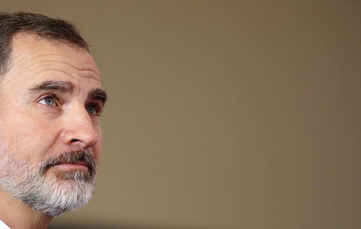 Felipe VI, en febrero de este año, en un acto de la Cámara de Comercio de España, en Madrid. Felipe VI, en febrero de este año, en un acto de la Cámara de Comercio de España, en Madrid.
