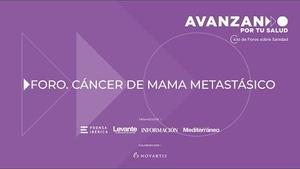 Foro para hablar sobre el cáncer de mama metastásico