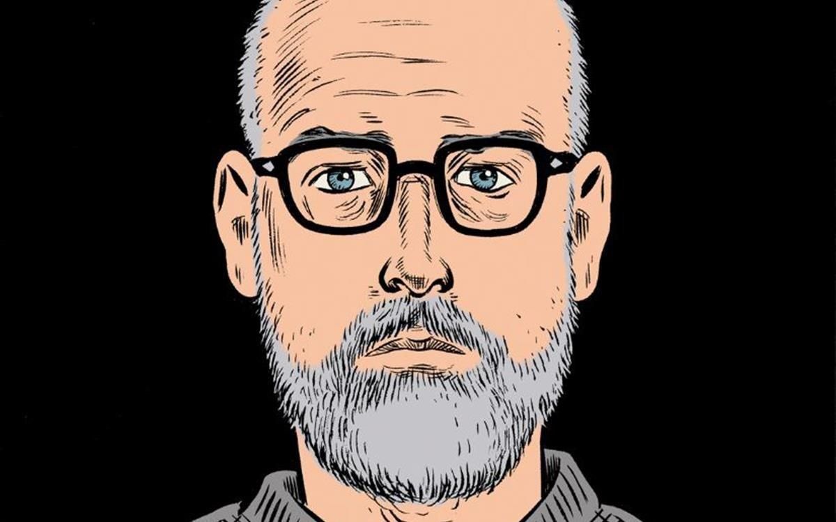 Autorretrato de Daniel Clowes. Autorretrato de Daniel Clowes.