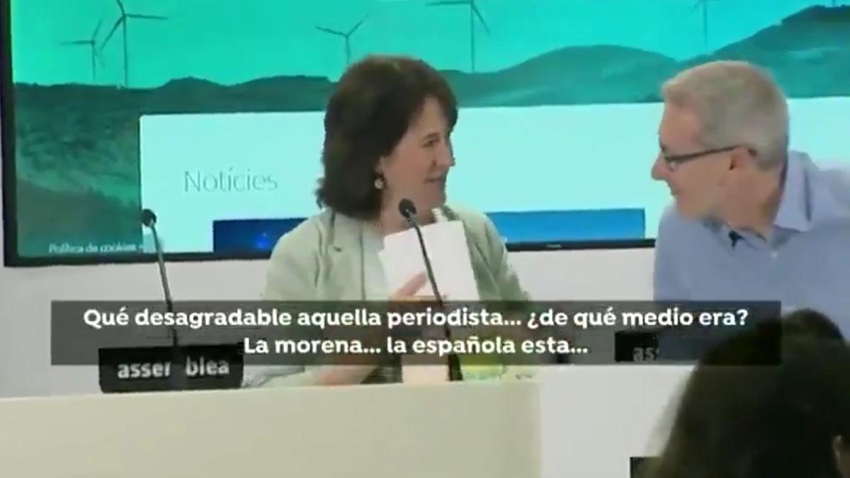 Elisenda Paluzie, pillada criticando a una periodista de A3: ¡Qué desagradable, la española esta!.