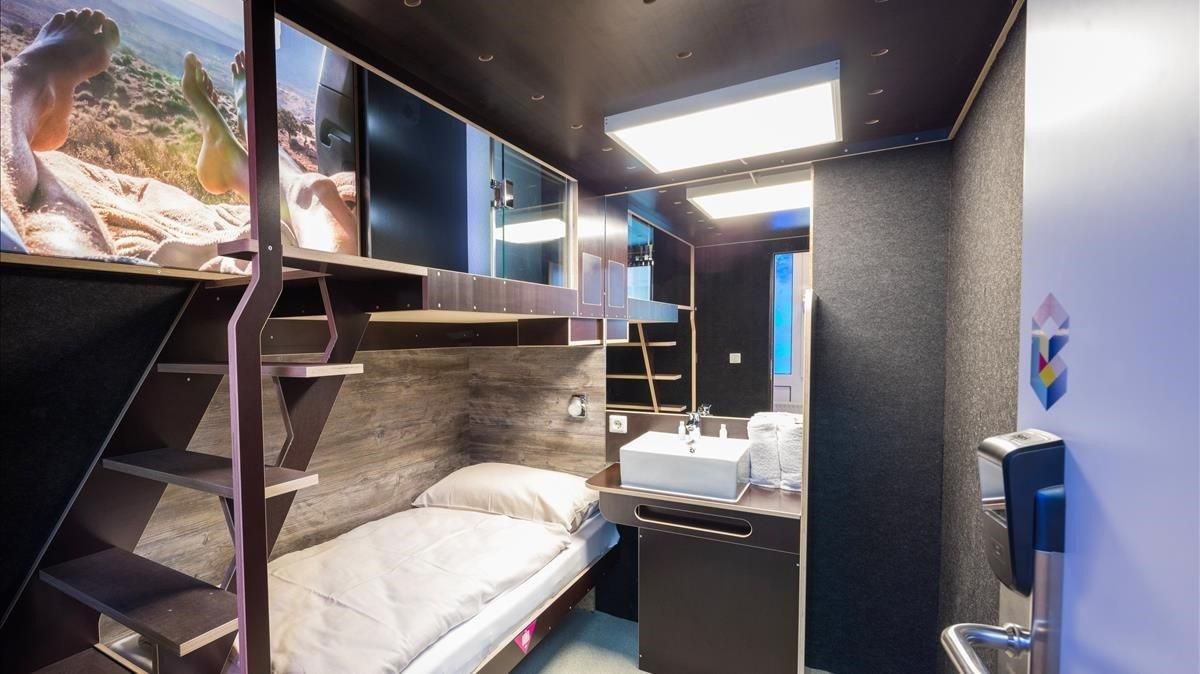 El BoxHotel de Hanóver. El BoxHotel de Hanóver.