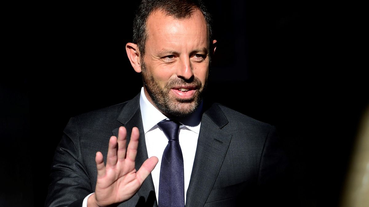 Sandro Rosell sale de declarar en la Audiencia Nacional de Madrid en el 2014. Sandro Rosell sale de declarar en la Audiencia Nacional de Madrid en el 2014.