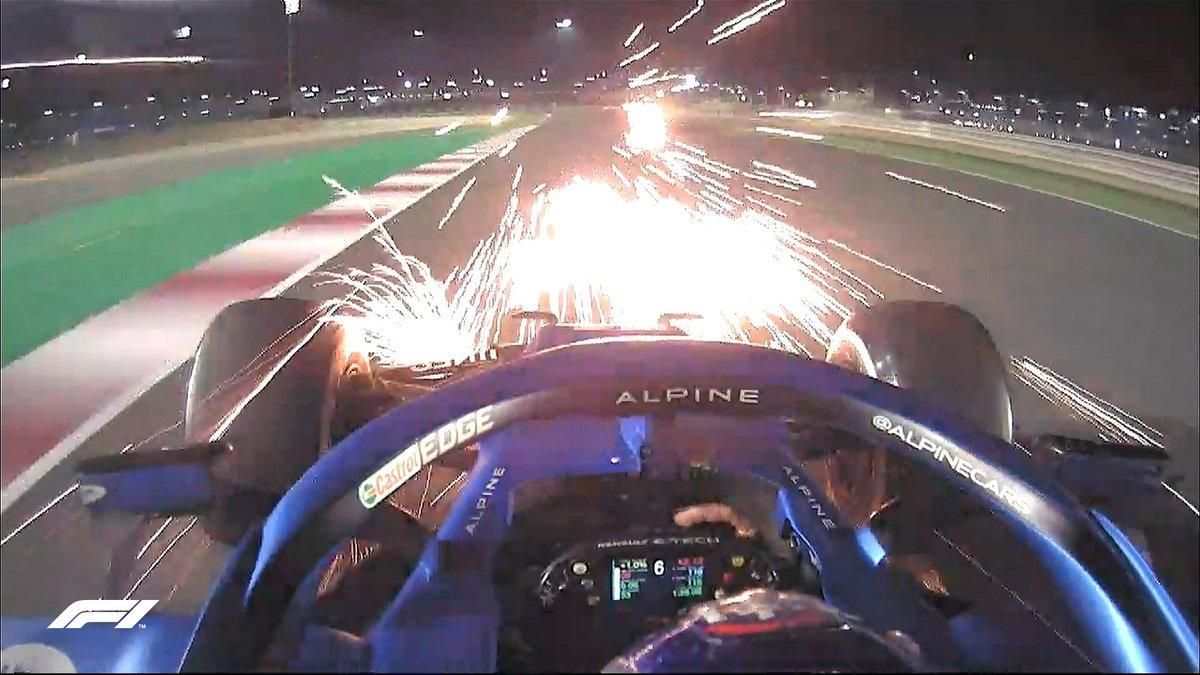 Fernando Alonso, en Catar. Fernando Alonso, en Catar.