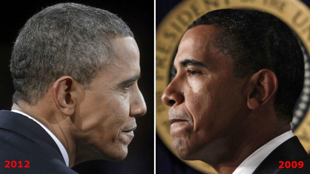 Barack Obama antes y después de su mandato como presidente de los Estados Unidos Barack Obama antes y después de su mandato como presidente de los Estados Unidos