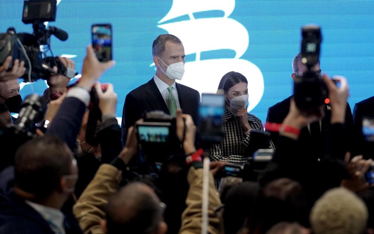 Los Reyes inauguran Fitur en Madrid Los Reyes inauguran Fitur en Madrid