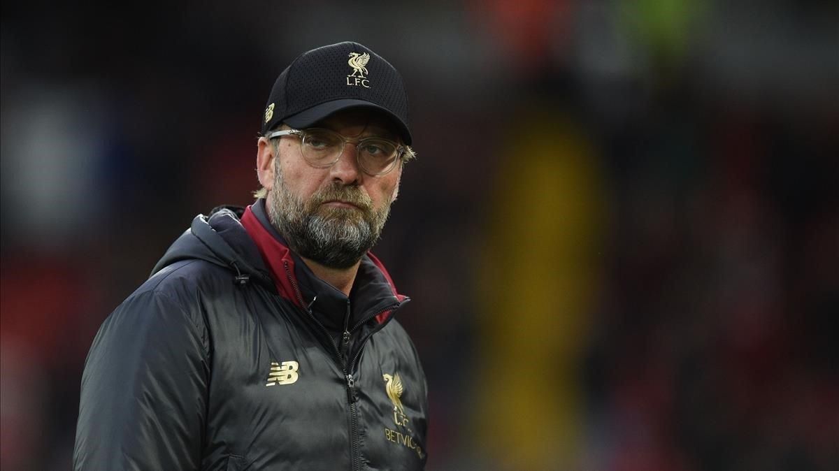 Jürgen Klopp, entrenador del Liverpool. Jürgen Klopp, entrenador del Liverpool.