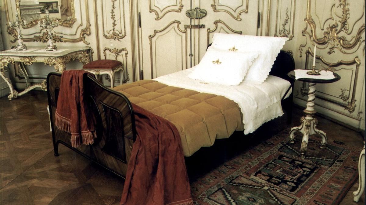 La habitación de la emperatriz Sissi. 