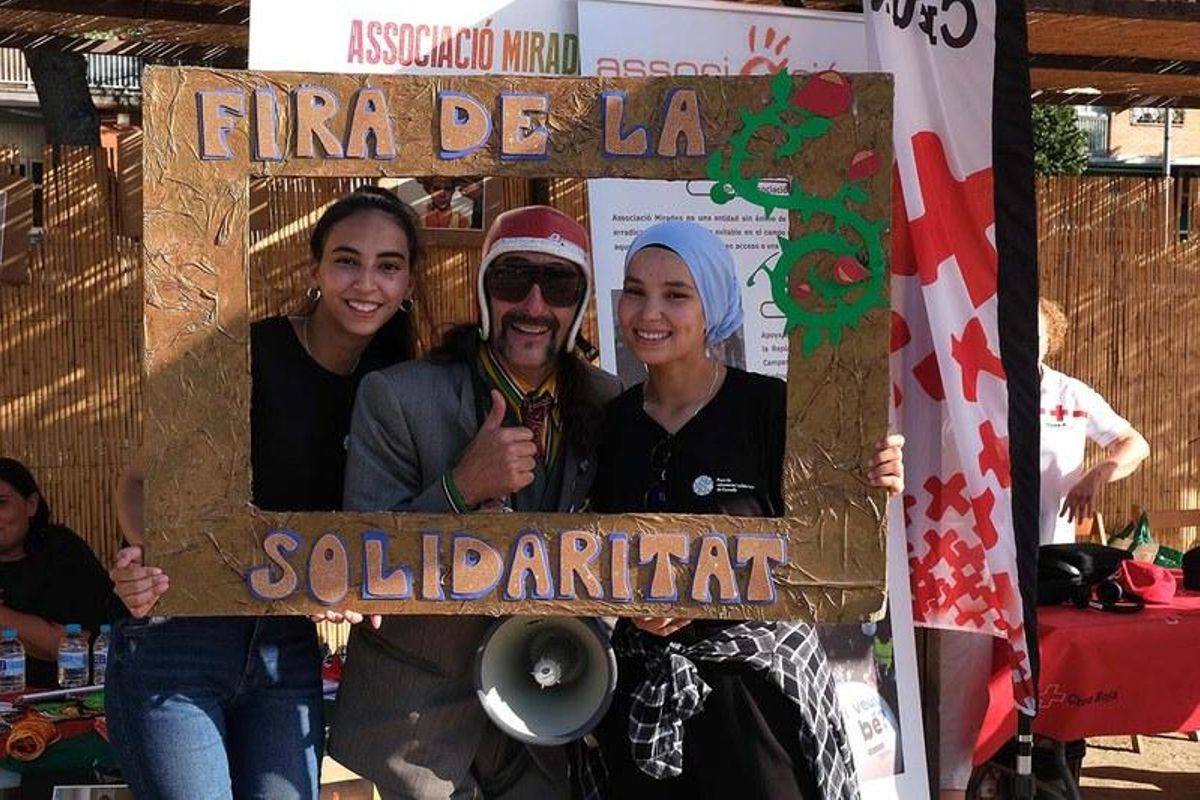 Imagen de archivo de la Feria de la Solidaridad de Cornellà Imagen de archivo de la Feria de la Solidaridad de Cornellà