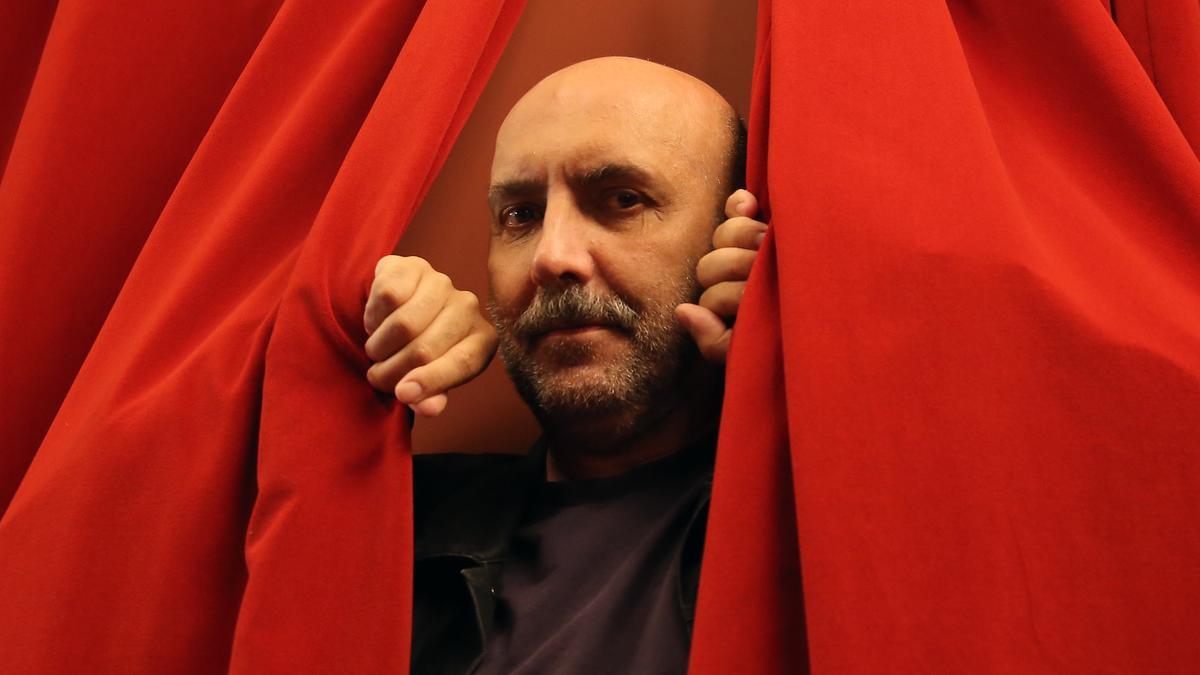 El cineasta Gaspar Noé, fotografiado en un céntrico hotel de Barcelona