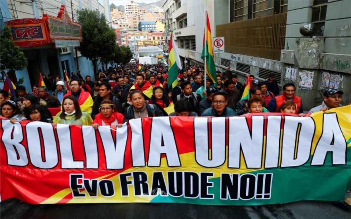 Protestas en contra del presidente de Bolivia, Evo Morales. Protestas en contra del presidente de Bolivia, Evo Morales.