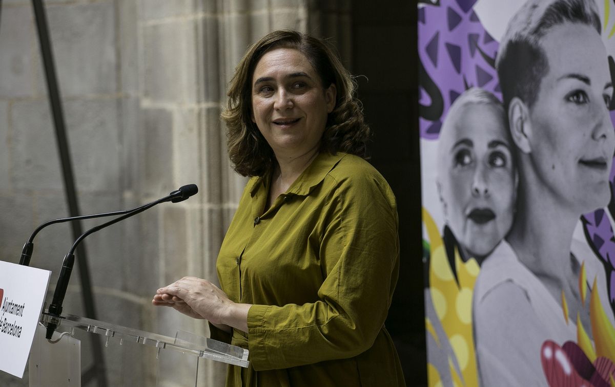 La alcaldesa de Barcelona, Ada Colau. La alcaldesa de Barcelona, Ada Colau.