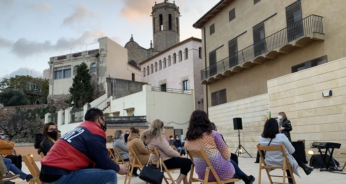 Celebración del Día de Andalucía 2021 en Sant Boi afectada por la pandemia Celebración del Día de Andalucía 2021 en Sant Boi afectada por la pandemia