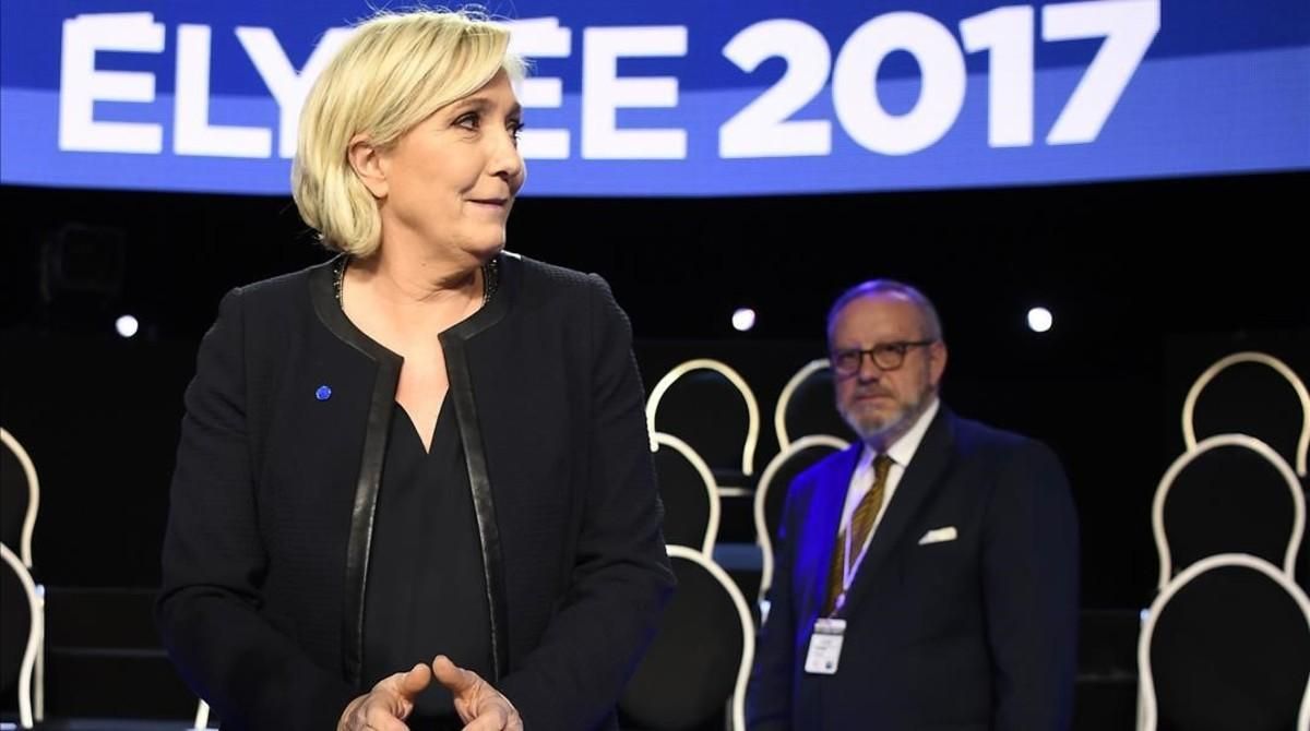 La candidata a la presidencia de Francia por el Frente Nacional, Marine Le Pen. La candidata a la presidencia de Francia por el Frente Nacional, Marine Le Pen.
