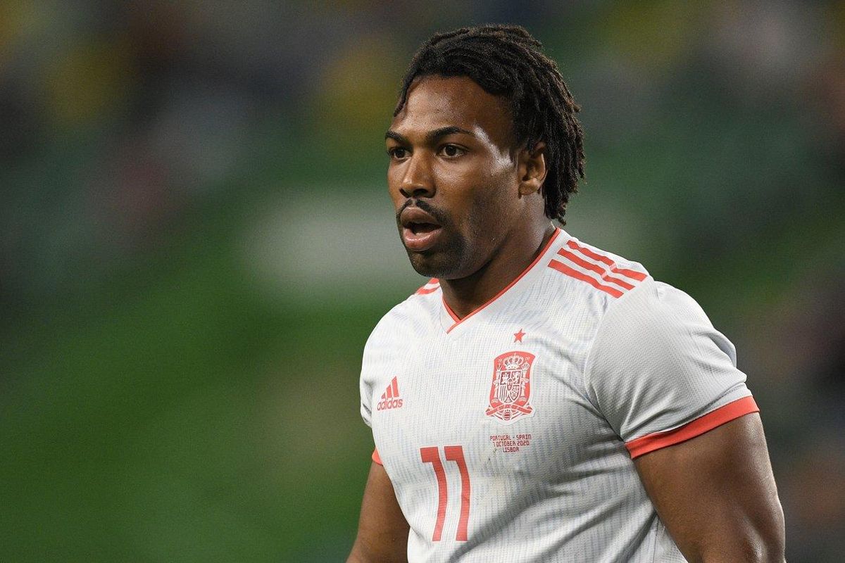 Adama Traoré en su debut con la selección española. Adama Traoré en su debut con la selección española.