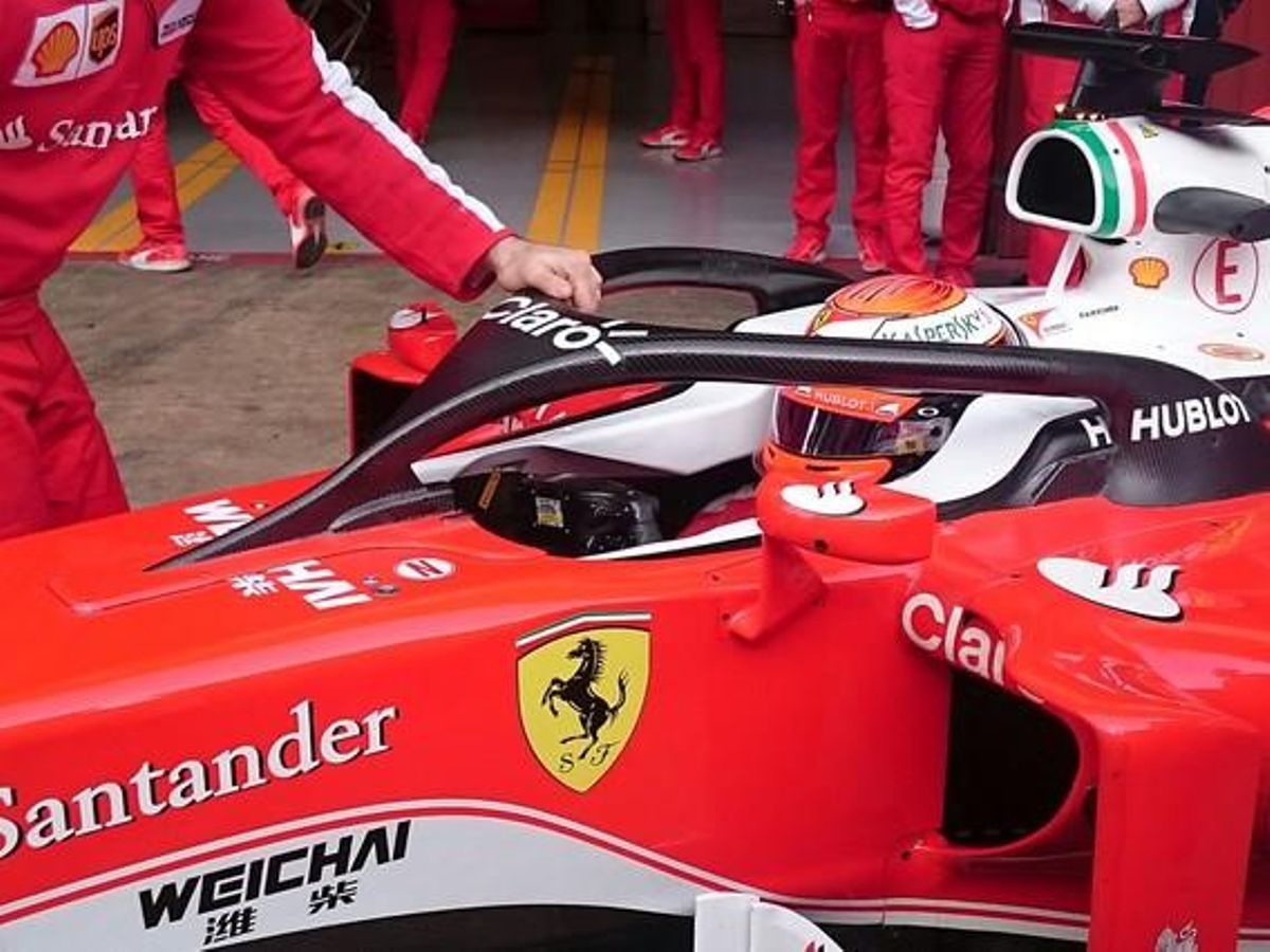 El halo instaurado a modo de prueba en Ferrari El halo instaurado a modo de prueba en Ferrari