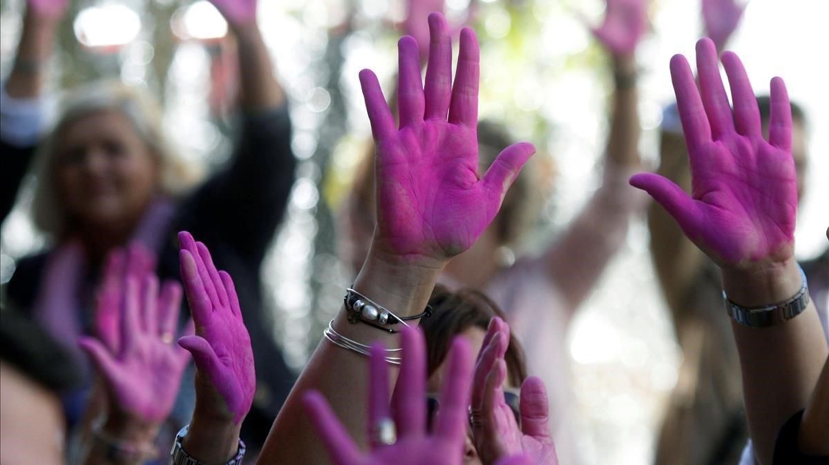 Acto por el Día Mundial del Cáncer de Mama en Córdoba (Andalucía) el pasado octubre. Acto por el Día Mundial del Cáncer de Mama en Córdoba (Andalucía) el pasado octubre.