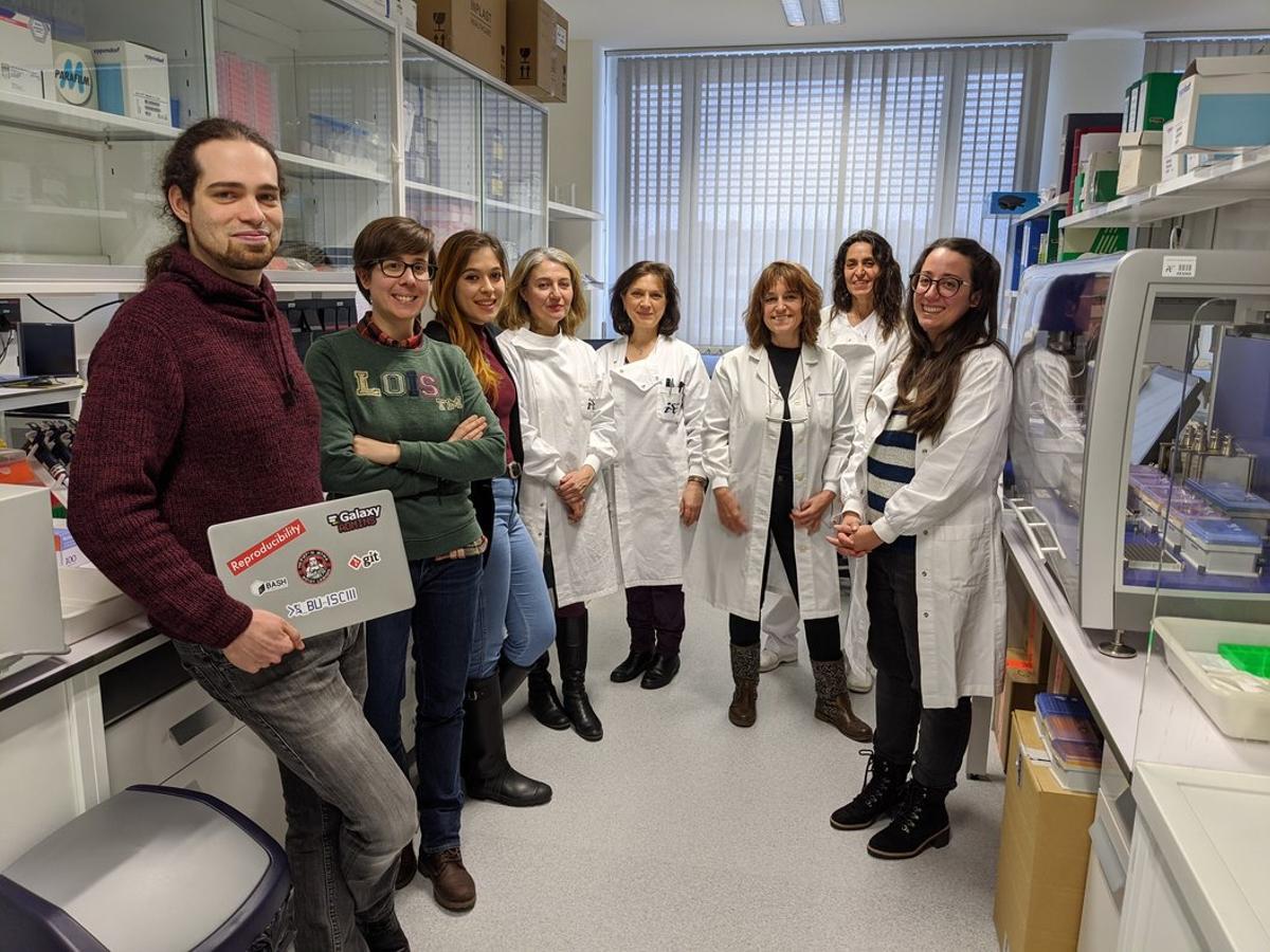 El equipo científico del Instituto de Salud Carlos III (ISCIII) de Madrid, coordinado por Inmaculada Casas, que ha secuenciado el genoma completo del COVID-19.