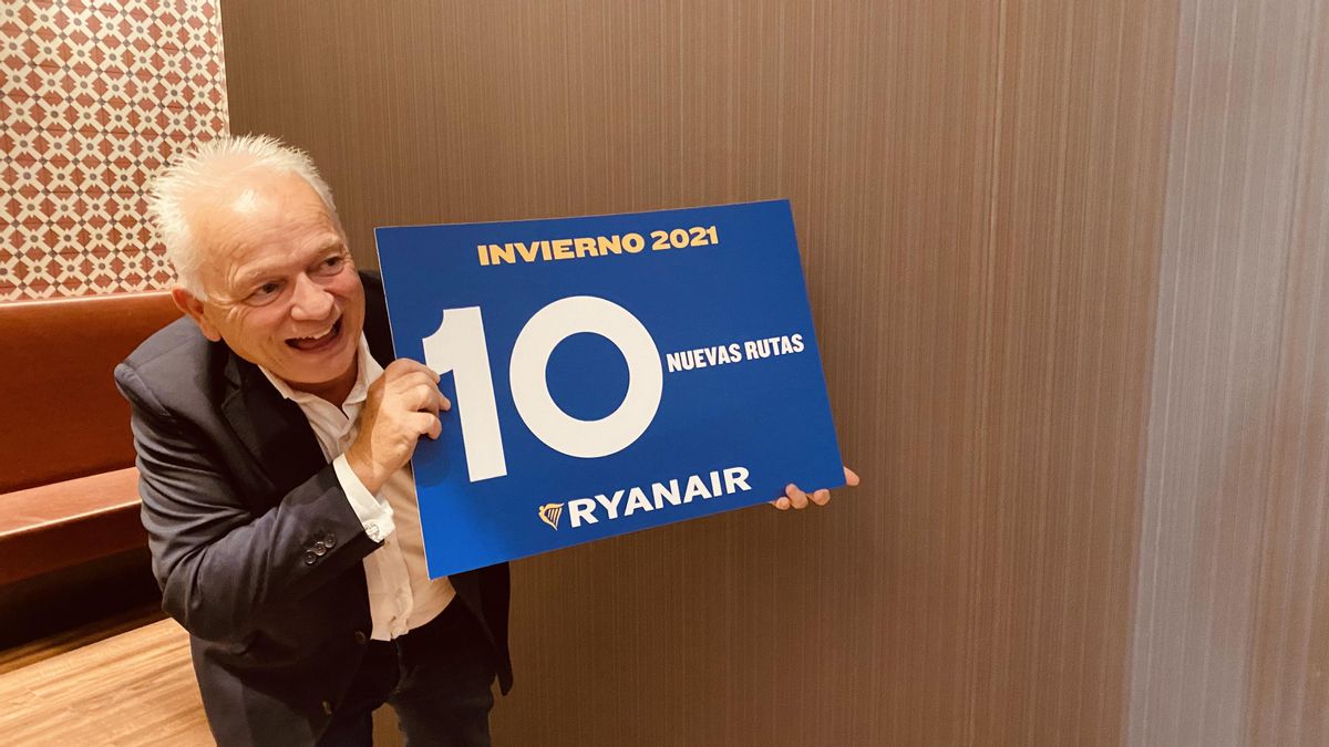 Eddie Wilson, CEO de Ryanair. Eddie Wilson, CEO de Ryanair.