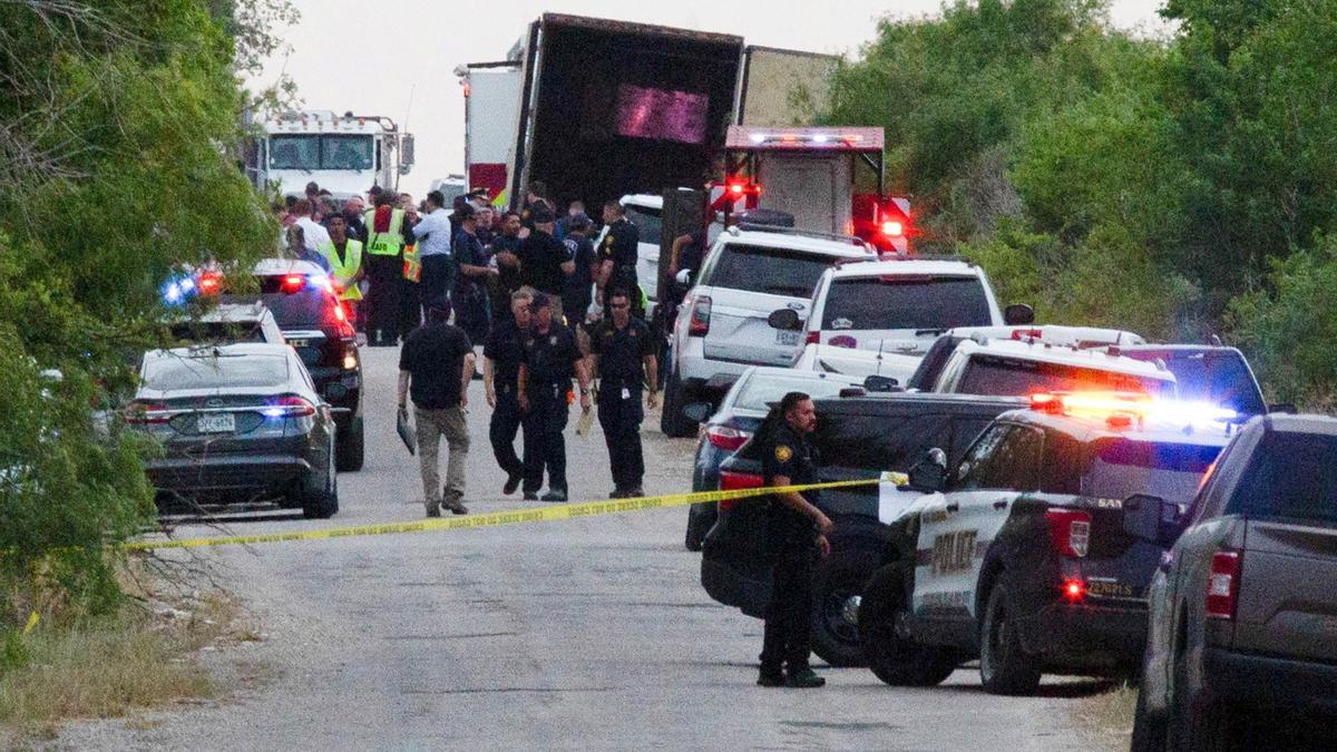 Al menos 50 personas muertas en un camión que transportaba inmigrantes en Texas
