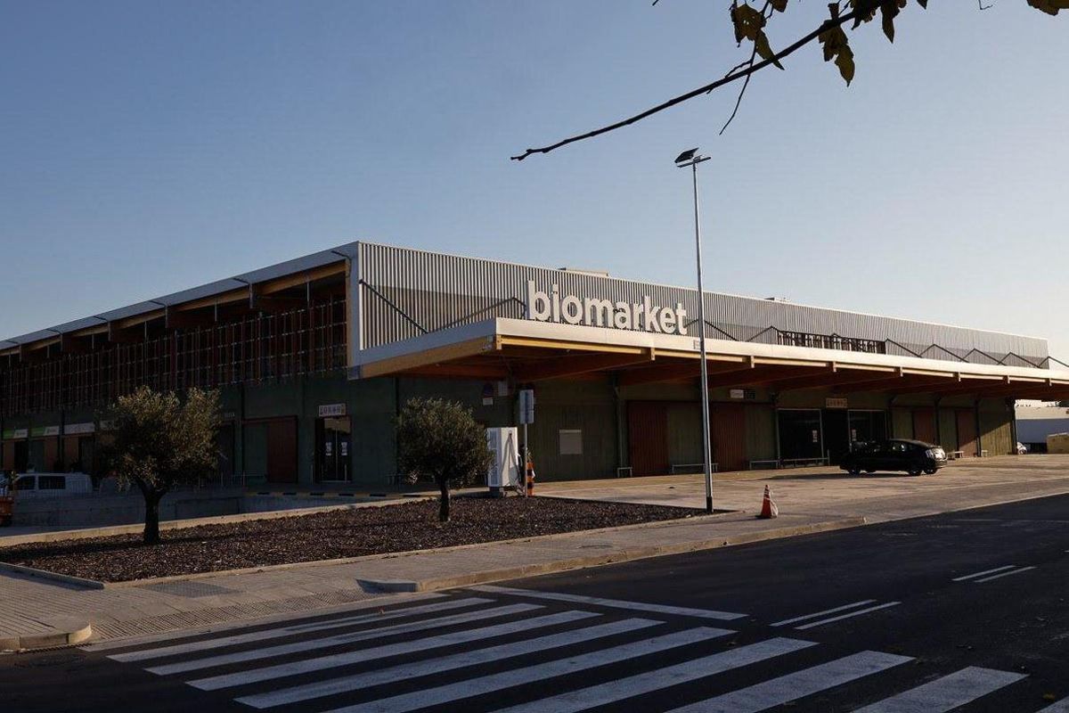 El mercado Biomarket de Mercabarna. El mercado Biomarket de Mercabarna.