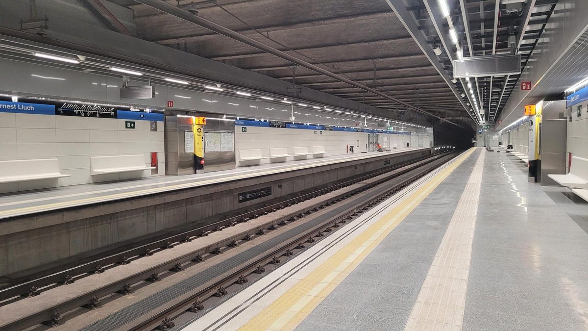 Ernest Lluch es la nueva parada de la L5 Ernest Lluch es la nueva parada de la L5