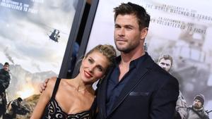 Elsa Pataky junto a su marido, el actor Chris Hemsworth.