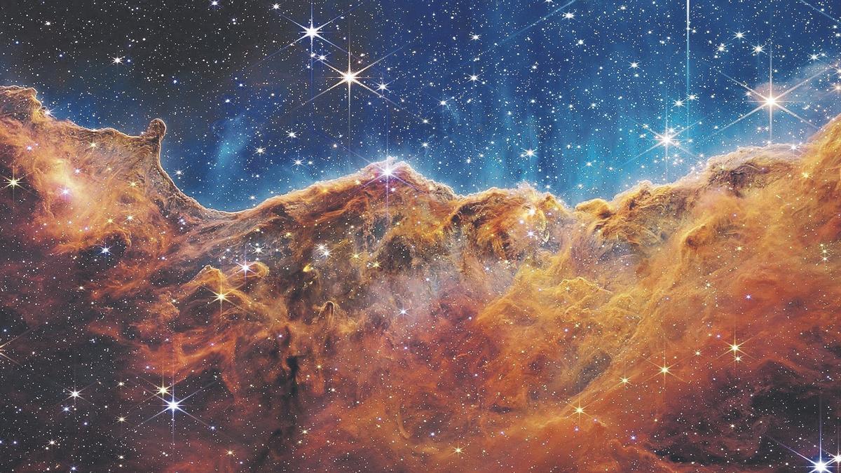 Imagen de la nebulosa de Carina, situada a 7.600 años luz de la Tierra.