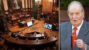 Barcelona retira la Medalla d'Or al rei Joan Carles