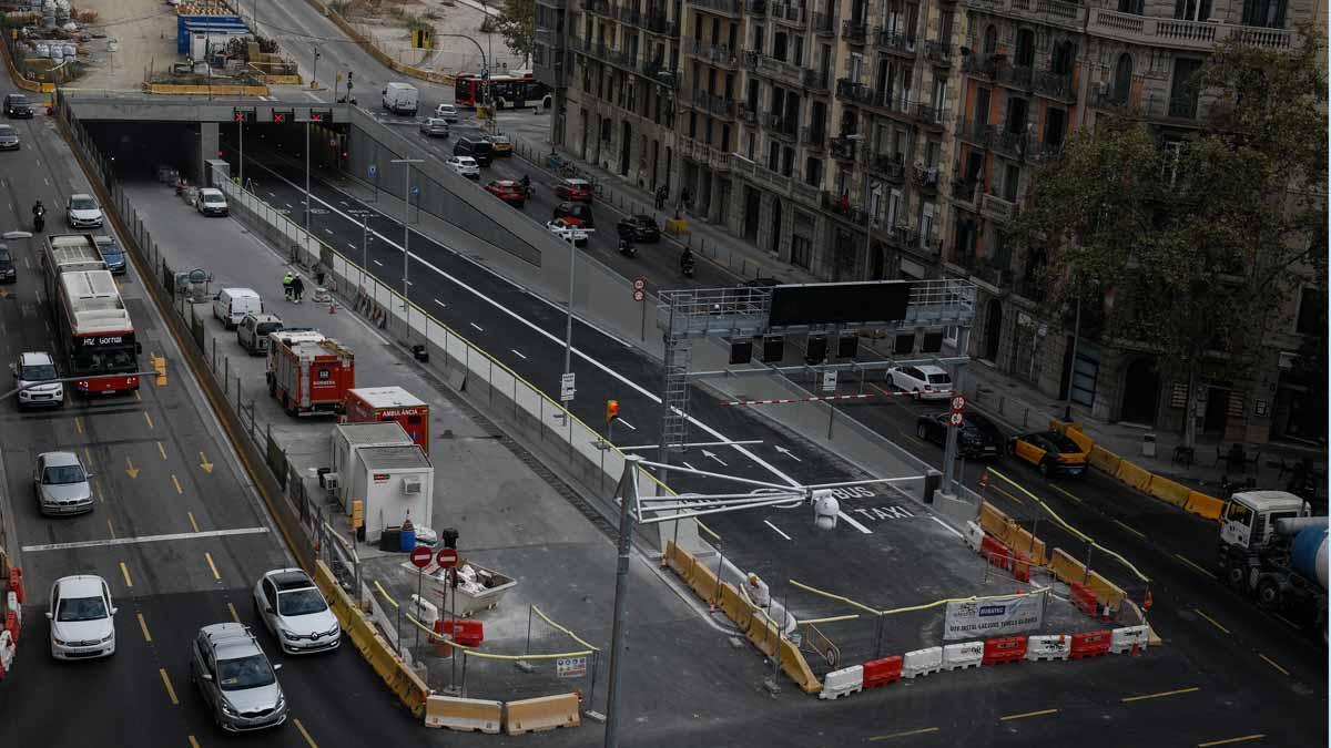 Barcelona obrirà el túnel de les Glòries el 6 de novembre en sentit Besòs