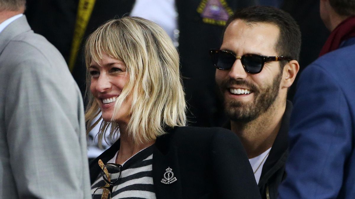 Robin Wright y Clément Giraudet. Robin Wright y Clément Giraudet.