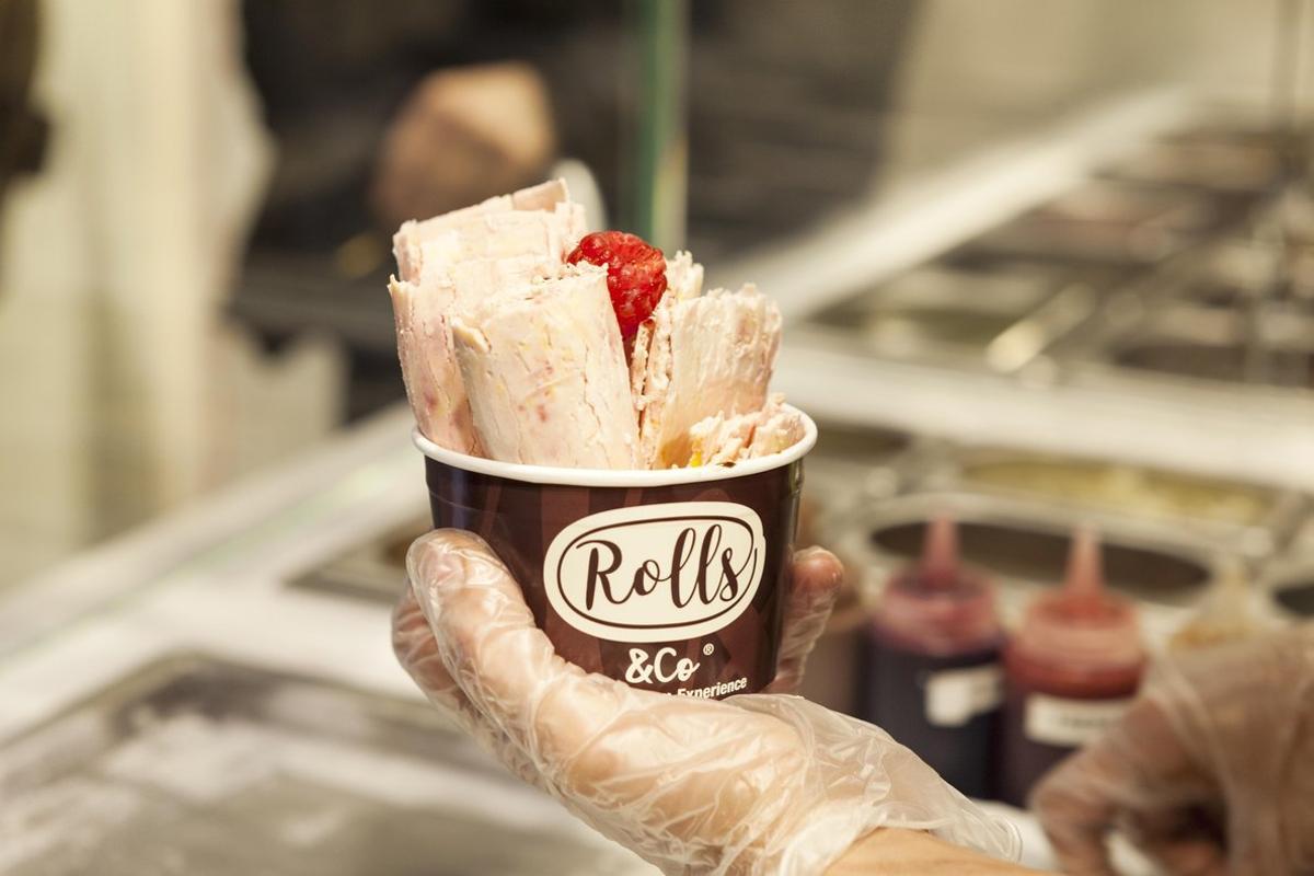 Rolls&Co: un helado enrollado