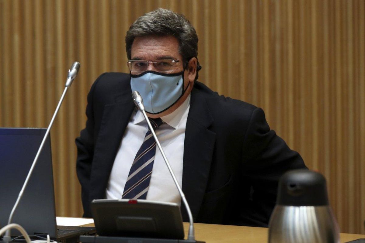 El Ministro de Inclusión, Seguridad Social y Migraciones, José Luis Escrivá, en el Congreso de los Diputados, el 9 de septiembre. El Ministro de Inclusión, Seguridad Social y Migraciones, José Luis Escrivá, en el Congreso de los Diputados, el 9 de septiembre.