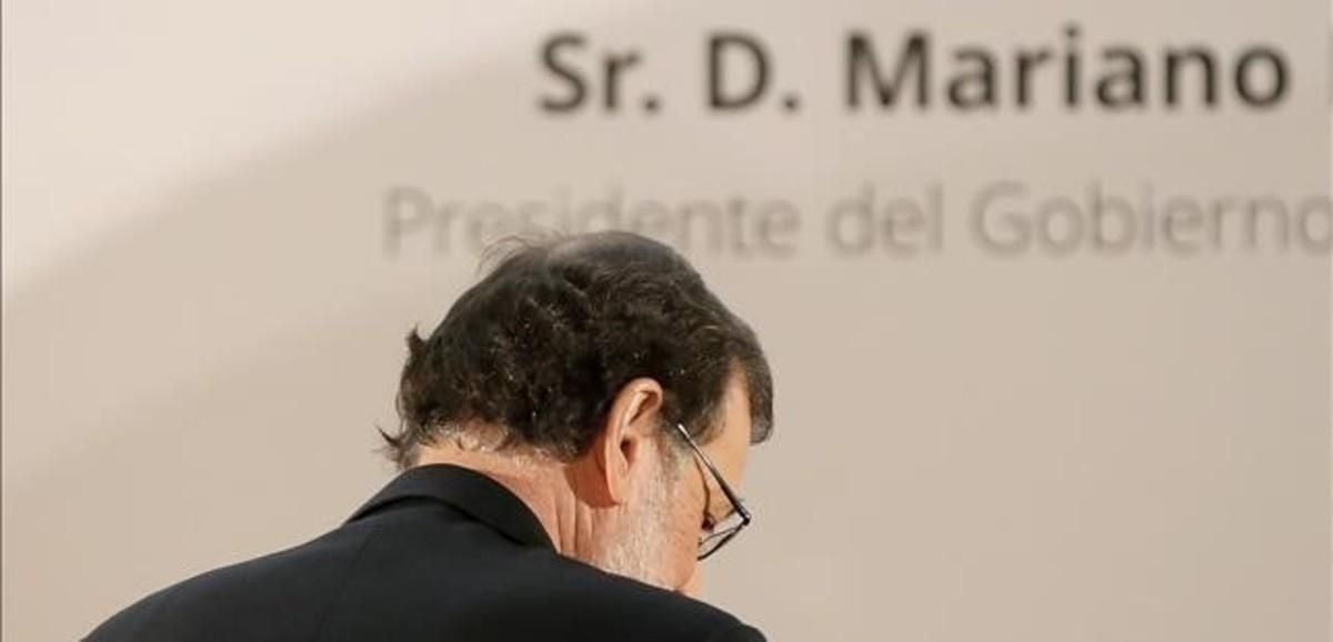 Mariano Rajoy, en un foro organizado por ABC. Mariano Rajoy, en un foro organizado por ABC.