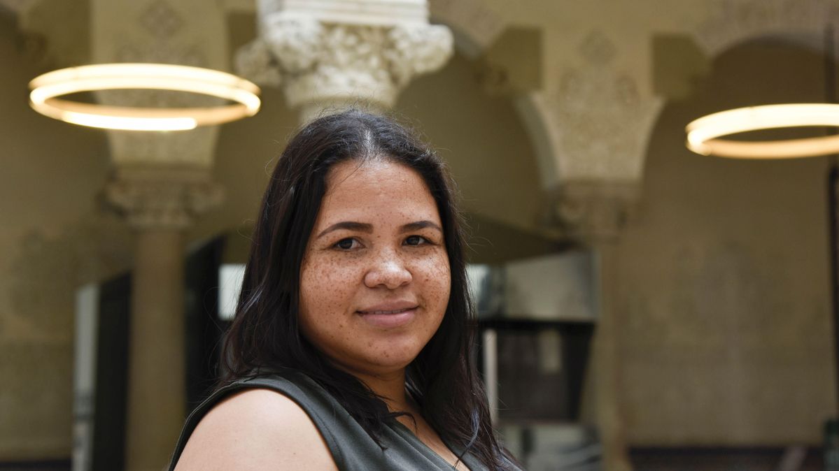 Leidy Yanet Serna, investigadora del Centre d’Enginyeria Biomèdica de la Universitat Politècnica de Catalunya (UPC) Leidy Yanet Serna, investigadora del Centre d’Enginyeria Biomèdica de la Universitat Politècnica de Catalunya (UPC)