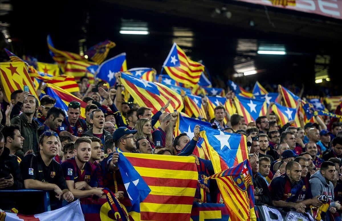 Un jutge de Madrid avala l'exhibició d'estelades en la final de Copa