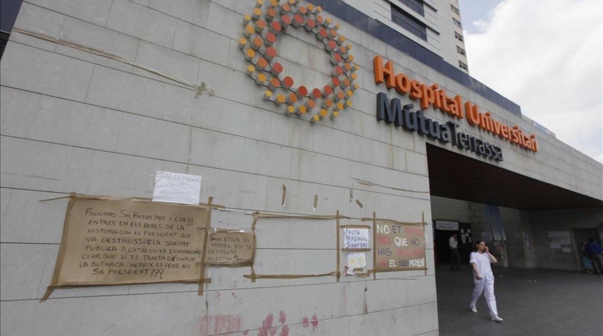 Hospital Mútua de Terrassa. Hospital Mútua de Terrassa.