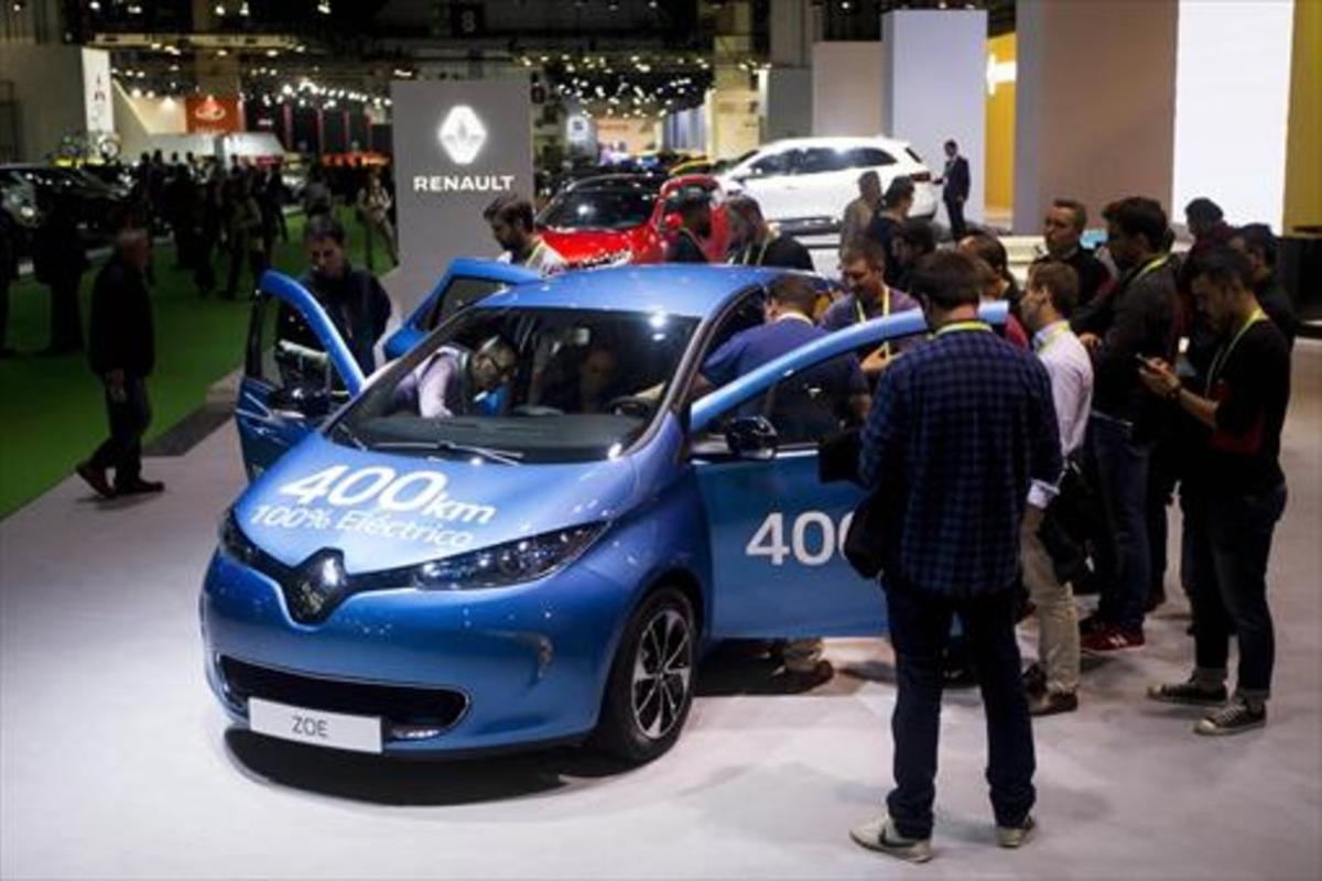 El  Renault Zoe eléctrico.