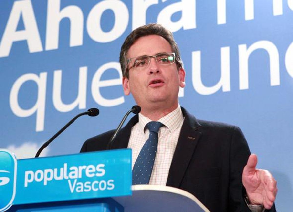 El presidente del PP vasco, Antonio Basagoiti, en una imagen de archivo. El presidente del PP vasco, Antonio Basagoiti, en una imagen de archivo.