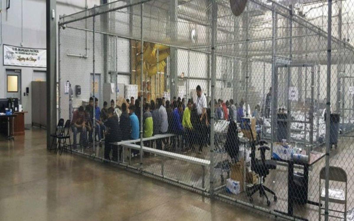 Centro de detención de inmigrantes en los EEUU.
