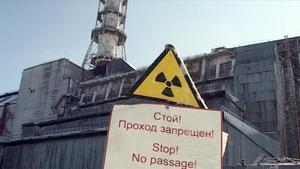 La central nuclear de Chernóbil.
