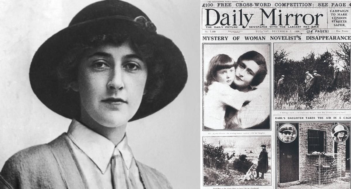 Agatha Christie desapareció 11 días en diciembre de 1921. Agatha Christie desapareció 11 días en diciembre de 1921.
